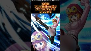 【速報】アニメ1116話でコアラがパンチラしてしまう