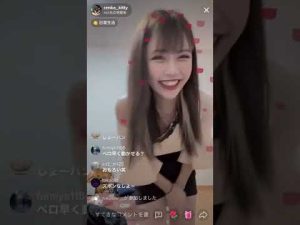 【TikTokライブ】美女ギャル見え配信！胸チラパンチラ！sexy model!