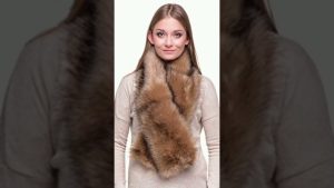 Fur Muffler For Ladies #shorts #fashion #upskirt #winter